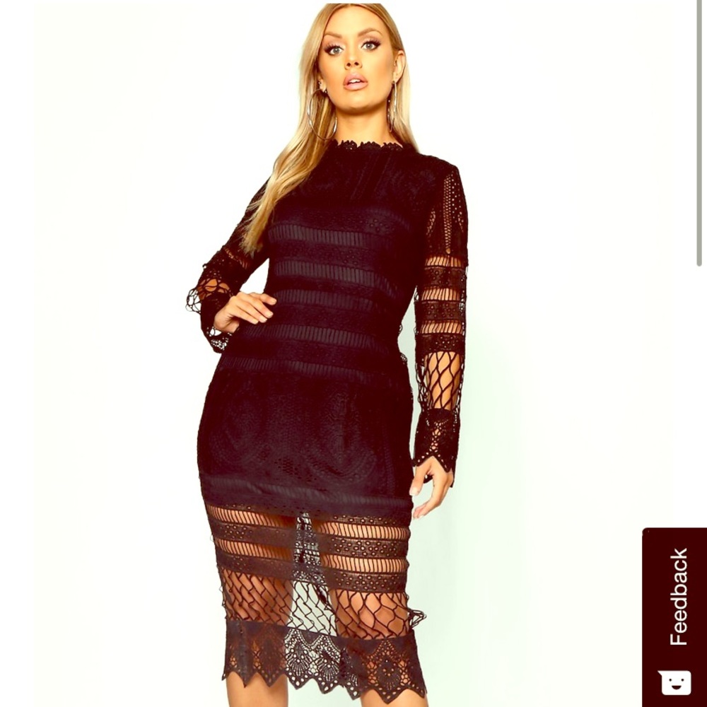 Super sexy unique midi dress